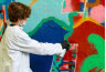 Anniversaire graffiti sur mur enfant de 11 à 18 ans à Paris 12