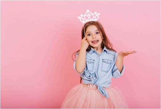 Anniversaire enfant princesse à domicile de 3 à 7 ans