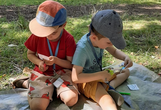 Stage artistique enfant de 6 à 10 ans au Parc Floral