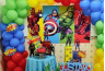 Anniversaire enfant super héros à domicile de 6 à 12 ans