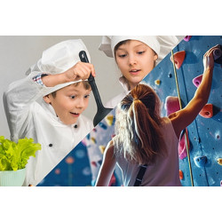 Stage cuisine et escalade enfant de 6 à 13 ans à Paris 16