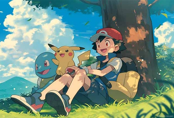 Anniversaire Pokémon à domicile enfant de 3 à 12 ans