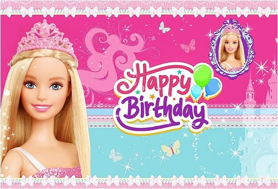 Anniversaire Barbie à domicile enfant 3 à 12 ans