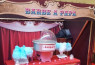 Stand Barbe à Papa de Noël pour entreprise
