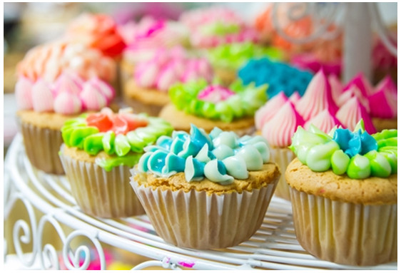 Bar à Cupcakes de Noël pour entreprise