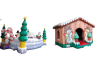 Structure Gonflable de Noël pour entreprise