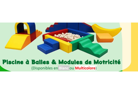 Piscine a Balles & Modules de Motricite
