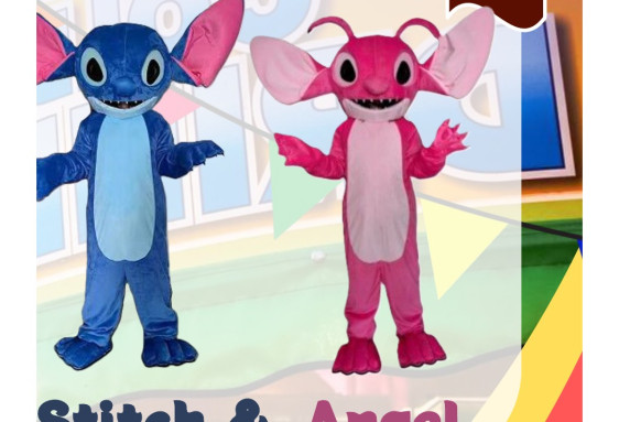 Mascottes Stitch & Angel