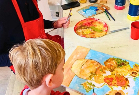 Anniversaire artistique enfant de 4 à 14 ans à Rennes