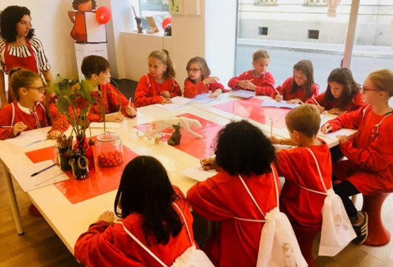 Anniversaire artistique enfant de 4 à 14 ans à Paris 17