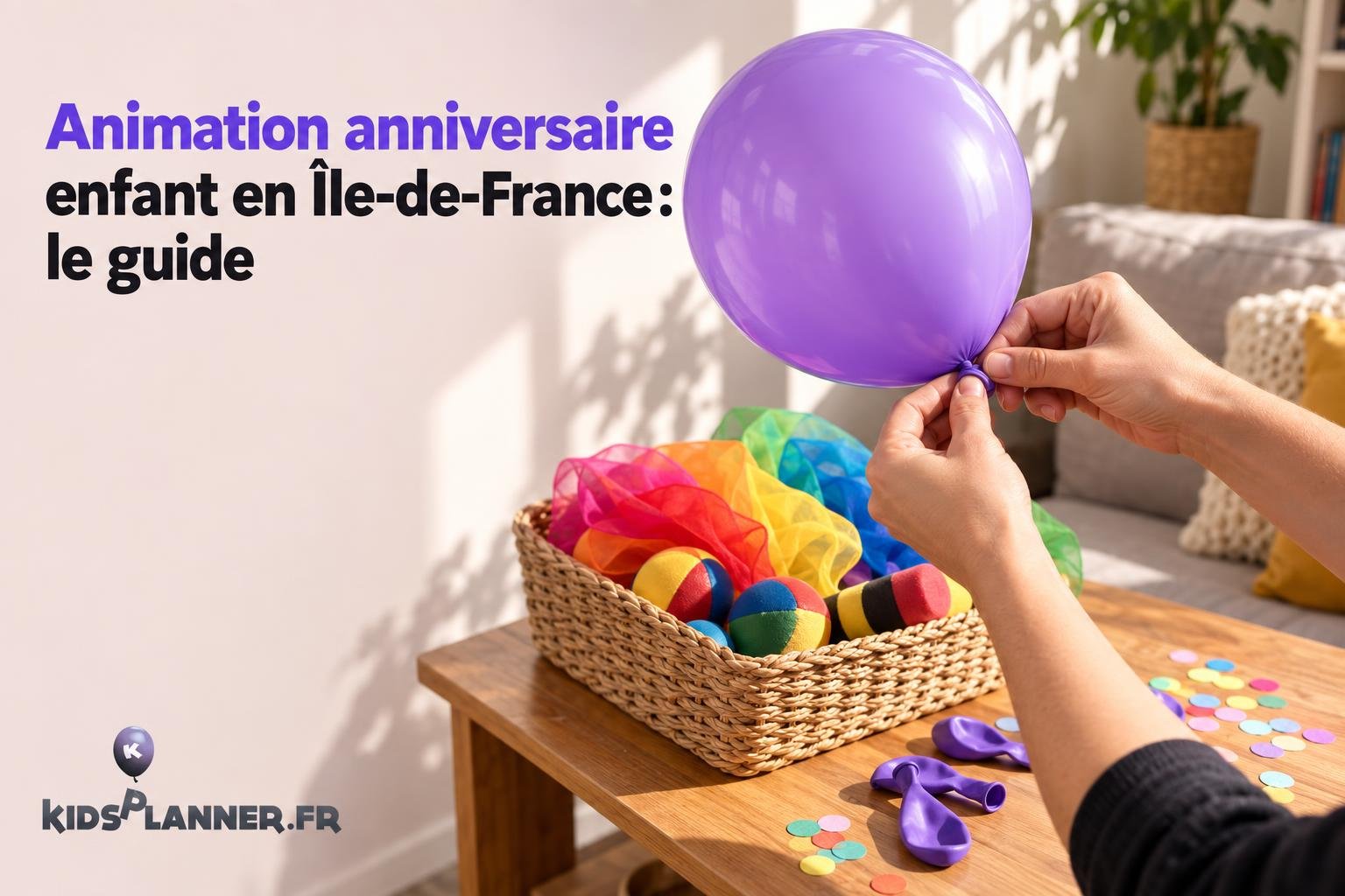 Animation anniversaire enfant en Île-de-France : le guide